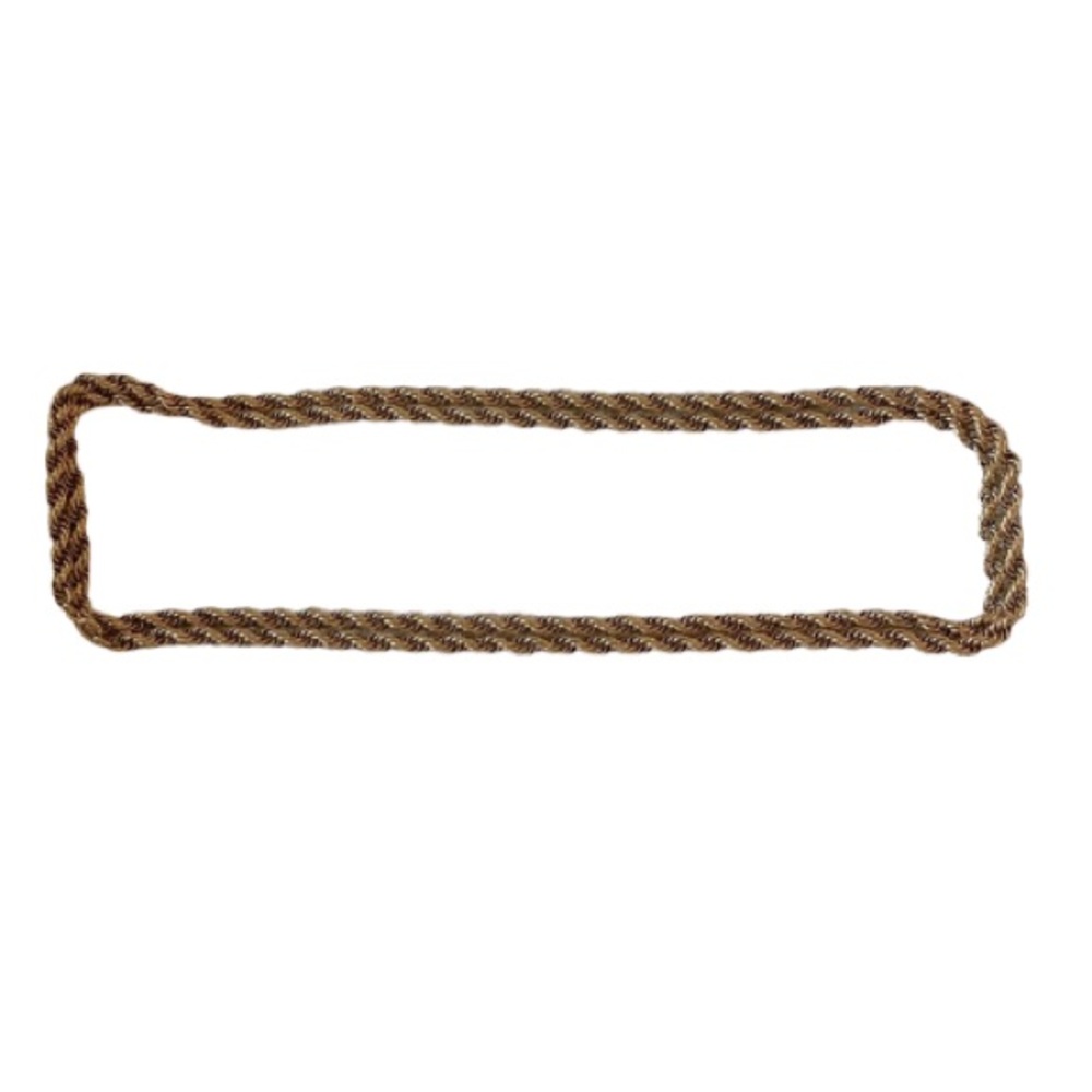 Goldtone Rope Necklace